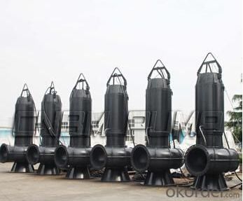 WQ Series Vertical Sewage Submersible Centrifugal Pumps
