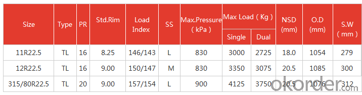 Bus and Truck Radial Tyre with High Quality GT297