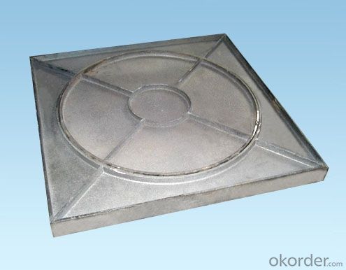 Manhole Cover EN124 GGG40 Ductule Iron C250 Bitumen Coating