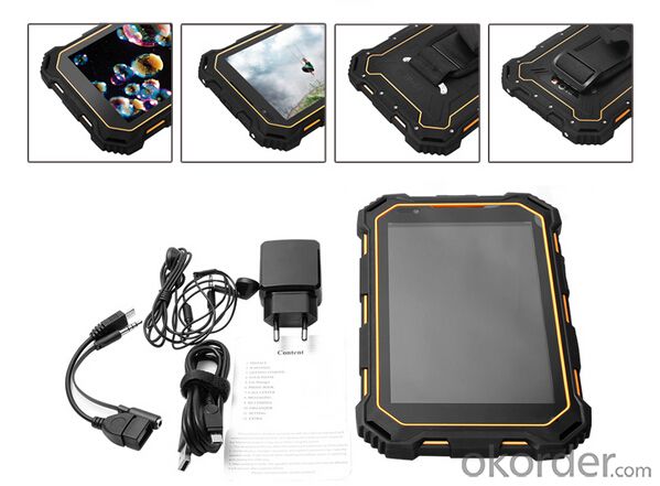 Android IP68 Rugged Tablet PC Quad core with 3G Waterproof Shockproof Dustproof