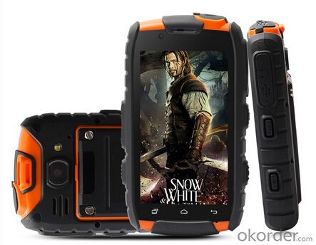 MTK6589 Quad Core Rugged Smartphone with NFC and Walkie Talkie Full function