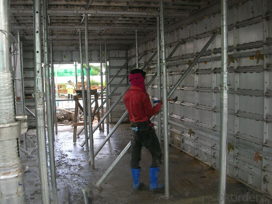 WHOLE ALUMINUM FORMWORK SYSTEMS for BEAM CONSTRUCTION