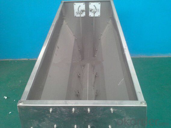 Agricultural Equipment Stainless Steel 201 Trough Feeder(900x500x550mm)