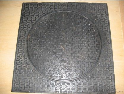 Manhole Cover EN124 GGG40 Ductule Iron D400 Bitumen