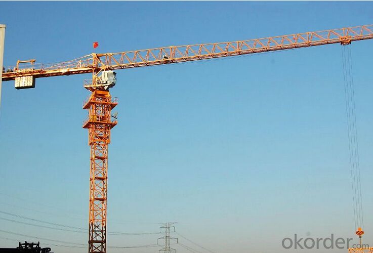 Tower Crane of TCP6015 with 12Ton Max Load and Span 65M