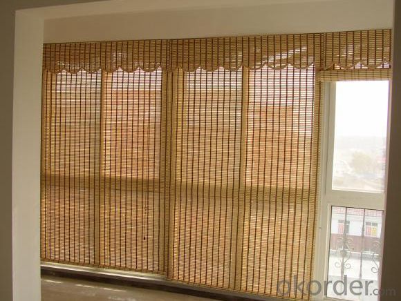 Natural Bamboo Backyard Screen Fence for Use
