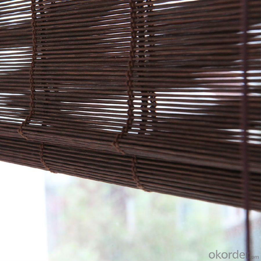 Pull Rope Curtain Bamboo Garden Fence Screen