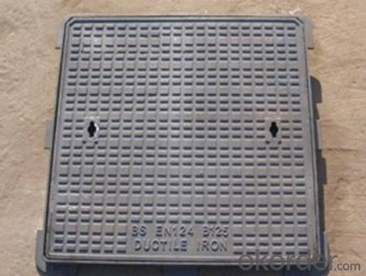 Manhole Cover Ductile Iron D400 Bitumen Coating