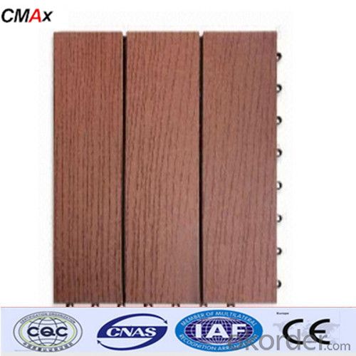 High quality CE certificate Wood Plastic Composite Decking From China