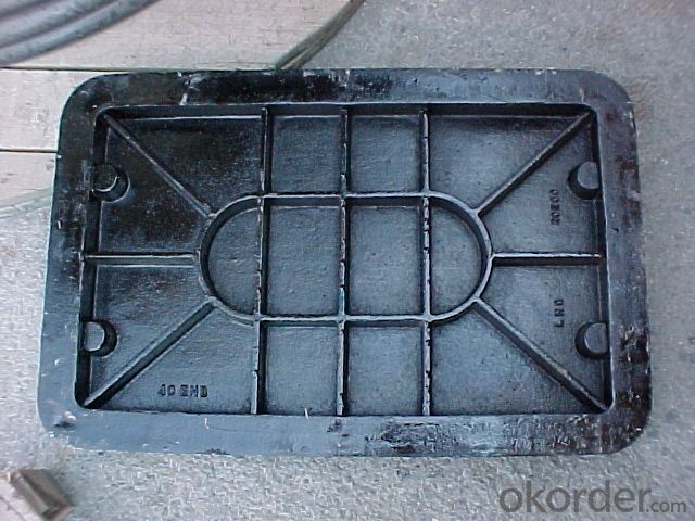 Manhole Covers Ductile Cast Iron Bitumen Coating