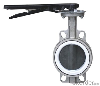 Butterfly Valve DN150 Wafer Double Eccentric