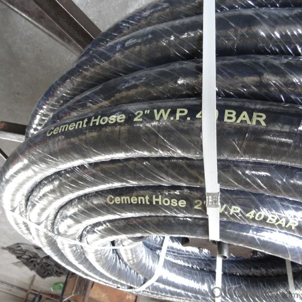 Cement Truck Spare Parts Cement Hose 2'' W.P.40BAR