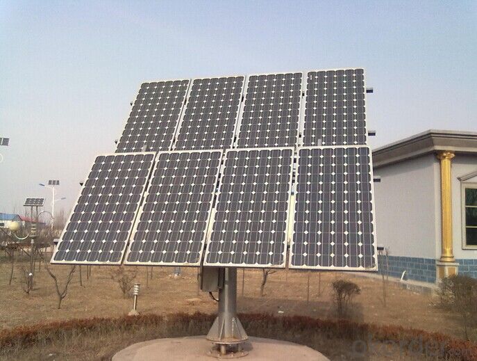 Feature for Solar Mounting System with Pile Post
