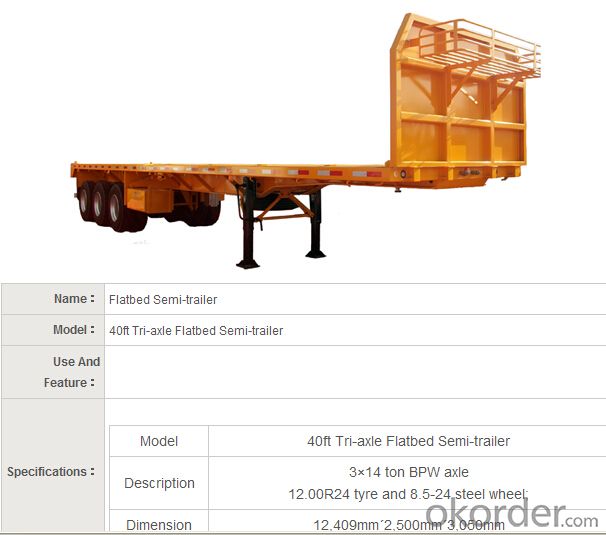 CMAX Semi Trailer with Excellent Performance