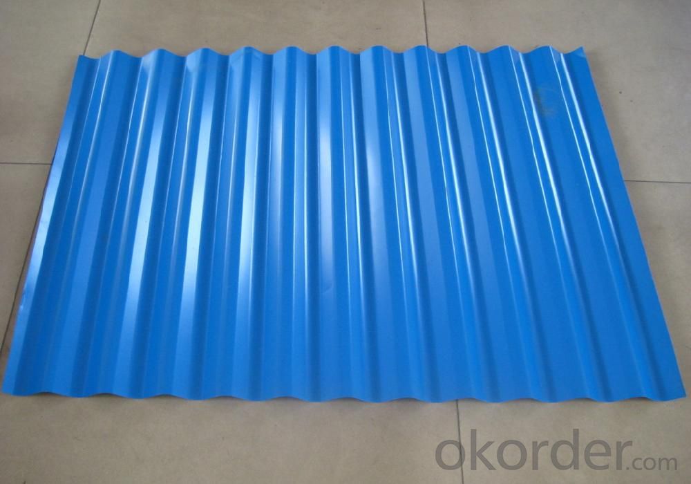 4.Pre-Painted Galvanized/Aluzinc Steel Roof with Different Color and Thickness