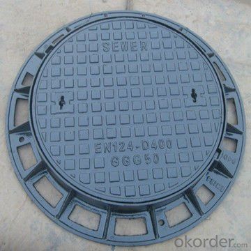 Manhole Covers Ductile Iron EN124 Bitumen Coatings