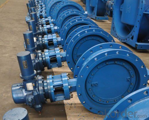 Butterfly Valves Ductile Iron Wafer Type DN710