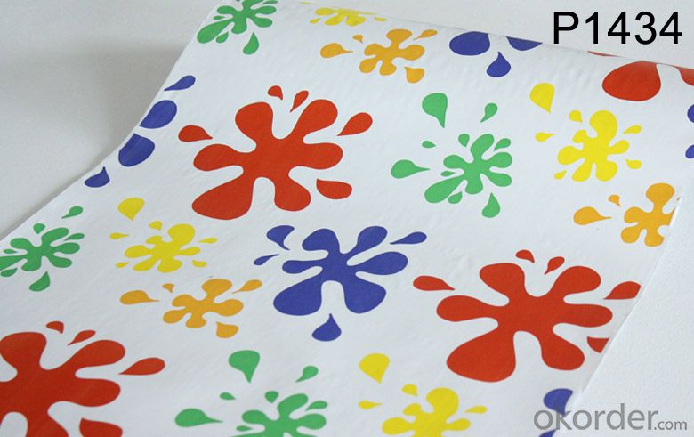 Self-adhesive Wallpaper Supply Various Flower Wallpaper with Best Price and Quality