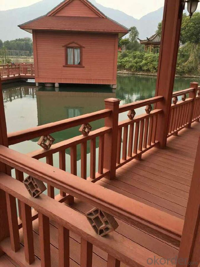 WPC Crack Resistant Decking Hot Sell Traditional Material