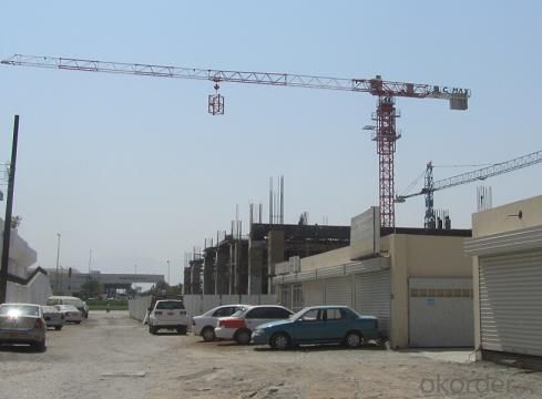 Toples Tower Crane TCP6016 With Jib length of  60M