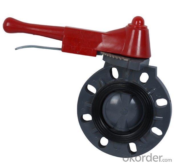 Butterfly Valve GGG50 Ductile Iron Wafer Hand lever