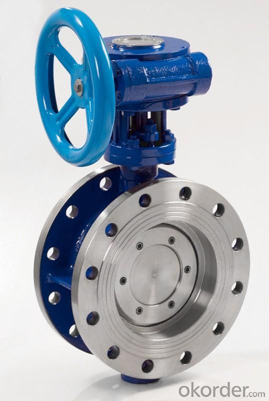 GG25 Ductile Iron Wafer Motor  Hand Lever Butterfly Valve