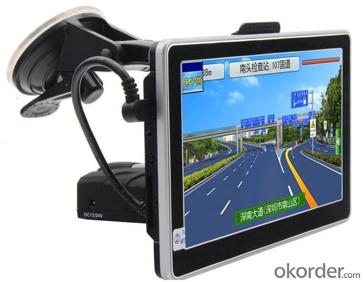 Android Car GPS Navigation Wifi gps navigator sim card and bluetooth