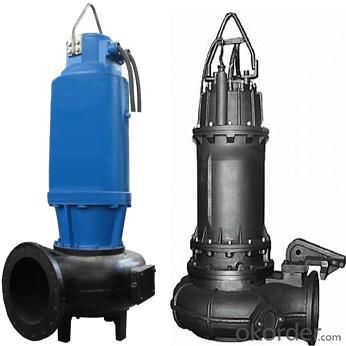 WQ series Designed Sewage Centrifugal Submersible Pump