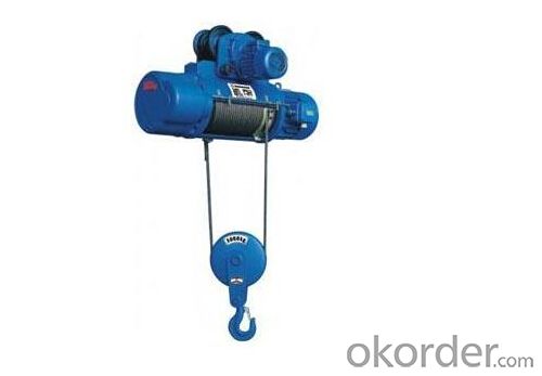 20t CD1 wire rope electric hoist  china manufacturer