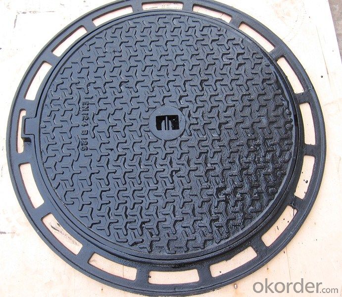 Manhole Cover Ductile Iron EN124 GGG40 B125 DIC