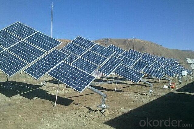 Feature for Solar Mounting System with Pile Post