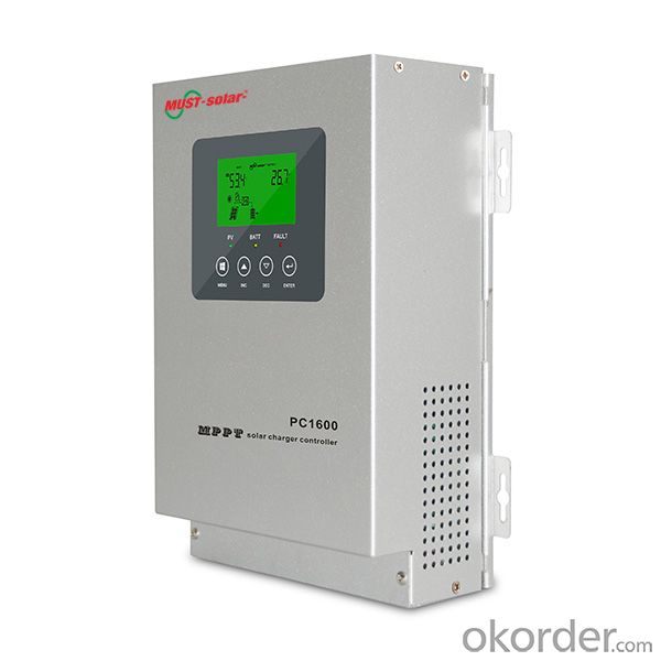 Mppt Solar Charge Controller High Efficiency PC1600F SeriesMade in China