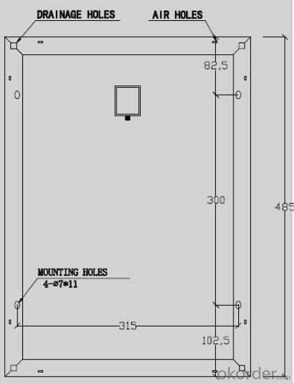 Polycrystalline Solar Panels-5W-Apply to Small Solar System