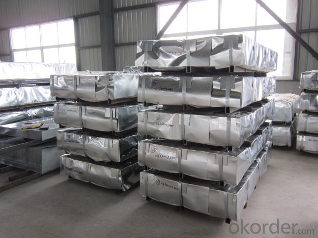 Corrugated Hot-Dipped Galvanized-Steel-Sheet