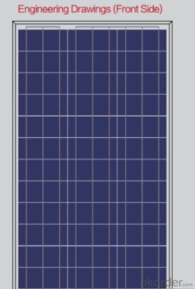 Polycrystalline Solar Panels-55W-Apply to Small Solar System