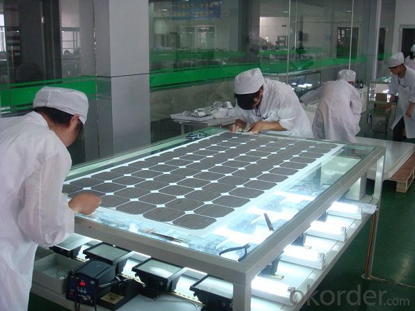 OEM Crystalline Solar Panels Made in China/India
