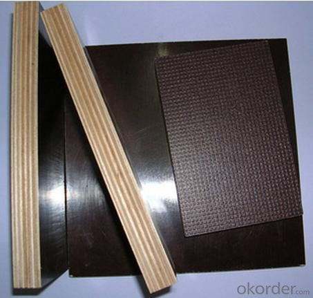 Square Shaped Anti-Slippery Film Faced Plywood