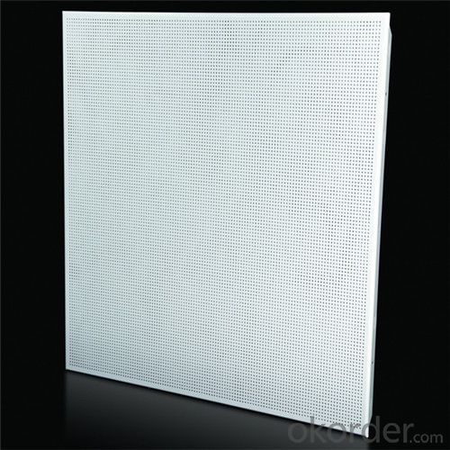 Aluminium Ceiling Lay in Type Plain Standard White