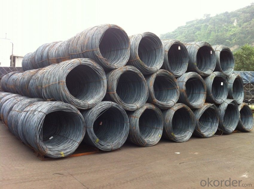 Carbon Steel Hot Rolled Wire Rod with High Quality