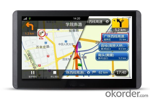 Car GPS Navigation with CE/ROHS Certificates 7 inch
