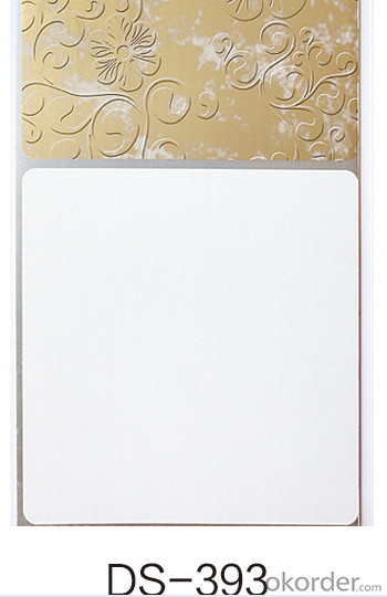 2015 New Design And Hot Sale Hot Stamping PVC Panel