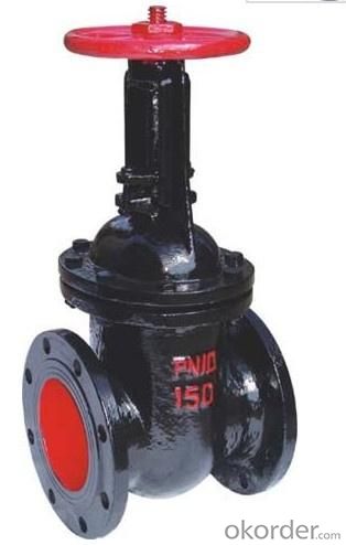 Gate Valve Ductile Iron Double Flanged Big Size For Water