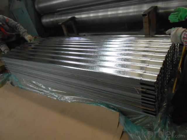 Corrugated-Hot-Dip Galvanized Steel Sheet in Sheet