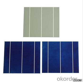 Polycrystalline Solar Cell High Quality 16.80%-17.99% Effy