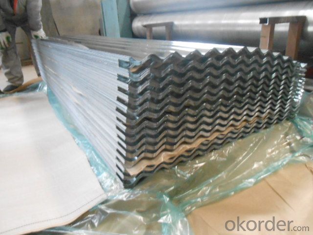 Corrugated Hot-Dipped Galvanized-Steel-Sheet