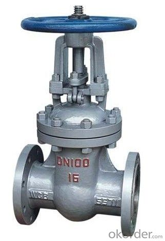 Gate Valve Ductile iron Double Flanged  with Cap DN200