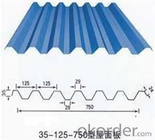 Roof Panel Roll Forming Machine on Steel Material Processing