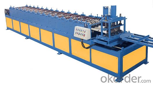 Roof Panel Roll Forming Machine on Steel Material Processing