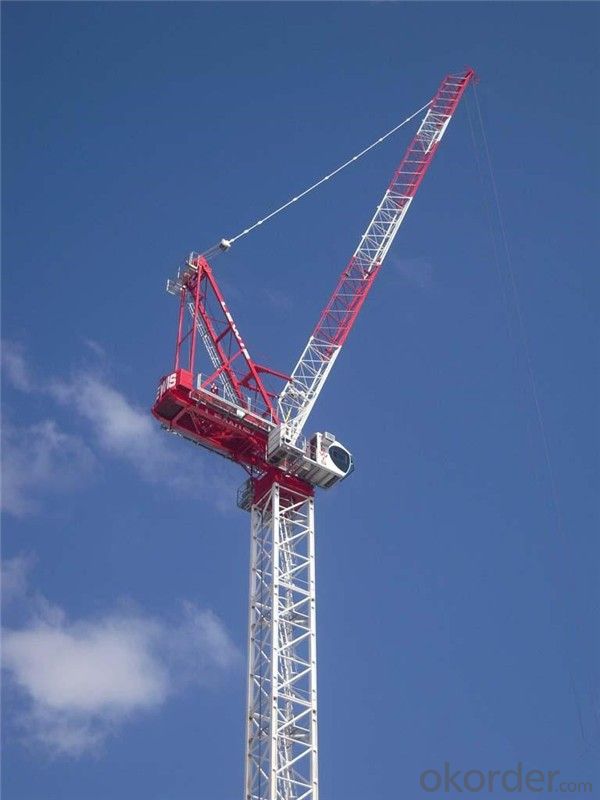 Tower Cranes luffing self-raising electric QTD80