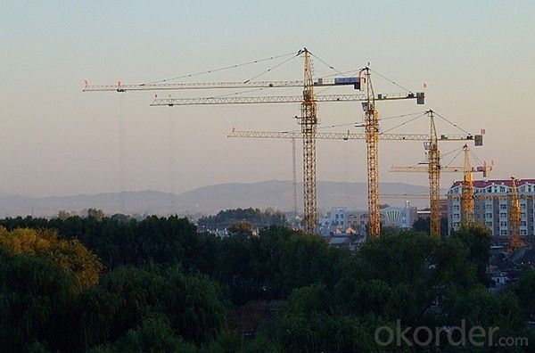 Tower Cranes High Efficiency Self Raising QTZ125